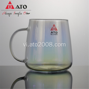 Created Juice Sữa Coffee Coffee Glass